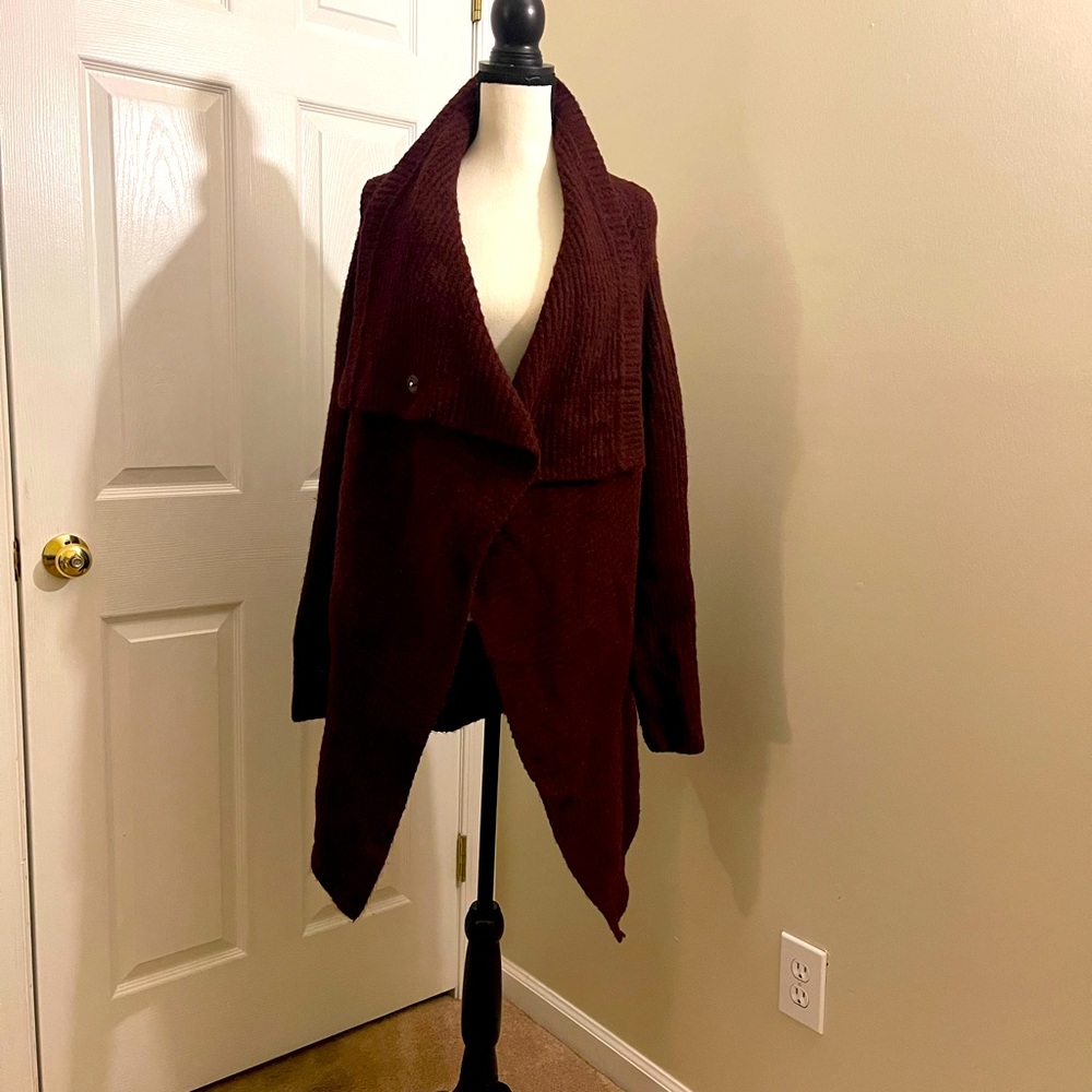 Open Draped Cardigan - Picture 2 of 4